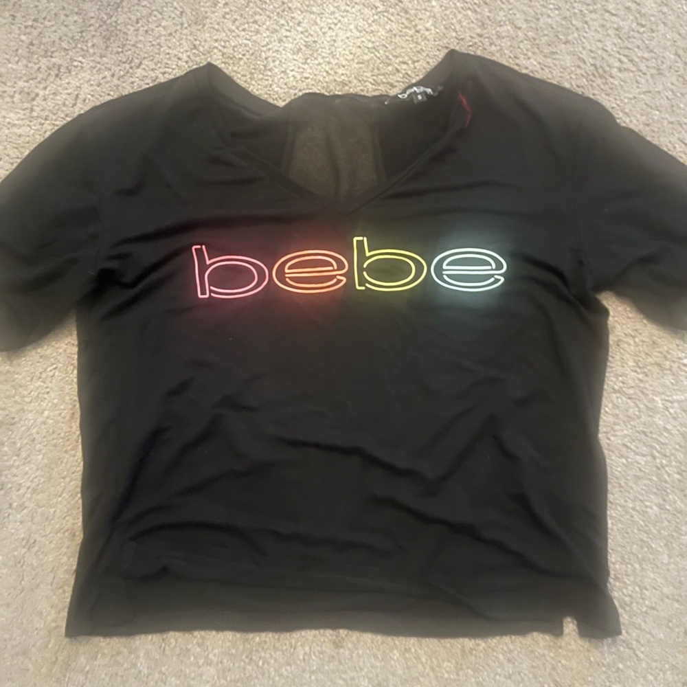 Bebe crop top